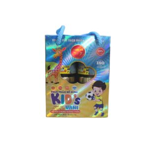 Thực Phẩm Bổ Sung Tổ Yến Chưng Đường Phèn Kids Vani Hộp 4 Lọ x 70ml