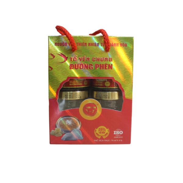 Tổ Yến Chưng Đường Phèn Hộp 4 Lọ x 70ml