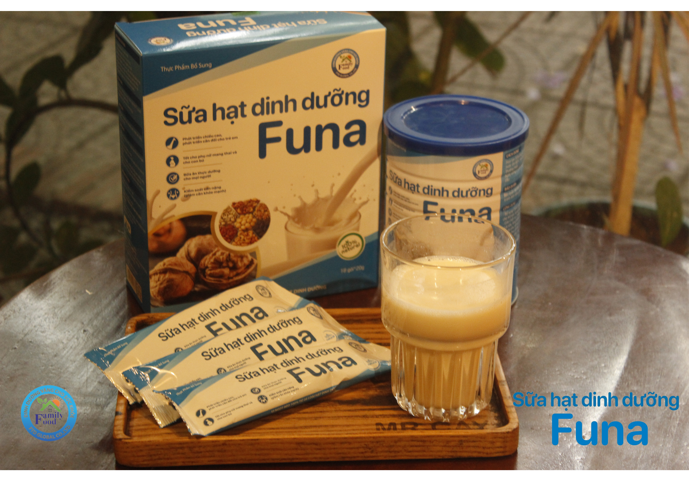 Sữa Hạt Dinh Dưỡng Funa