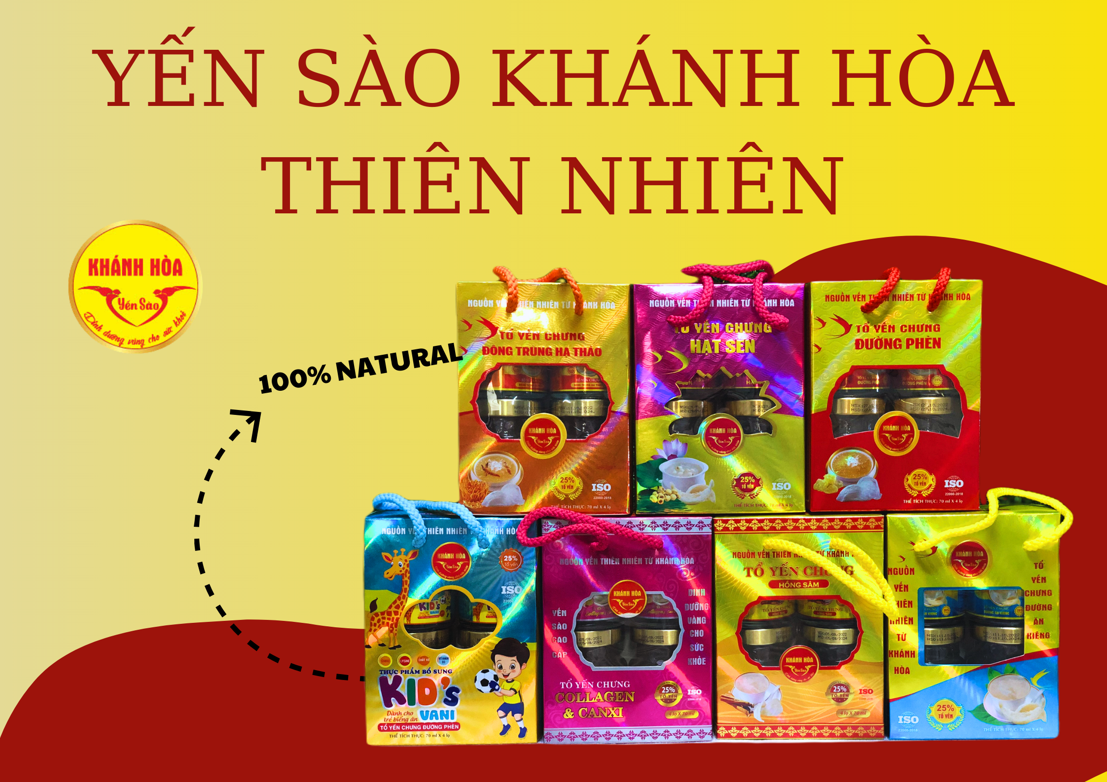 Yến sào Khánh Hòa ít đường