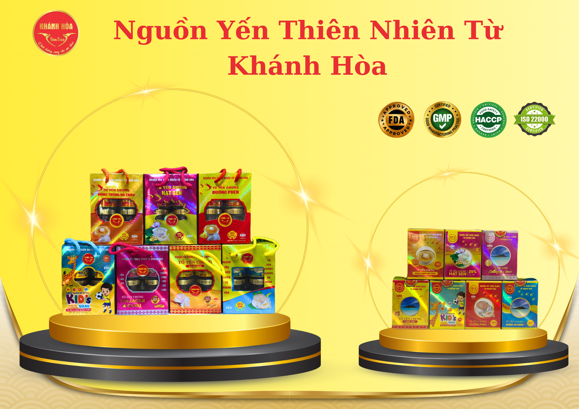 Yến sào thiên nhiên thượng hạng - Nguồn yến từ Khánh Hòa