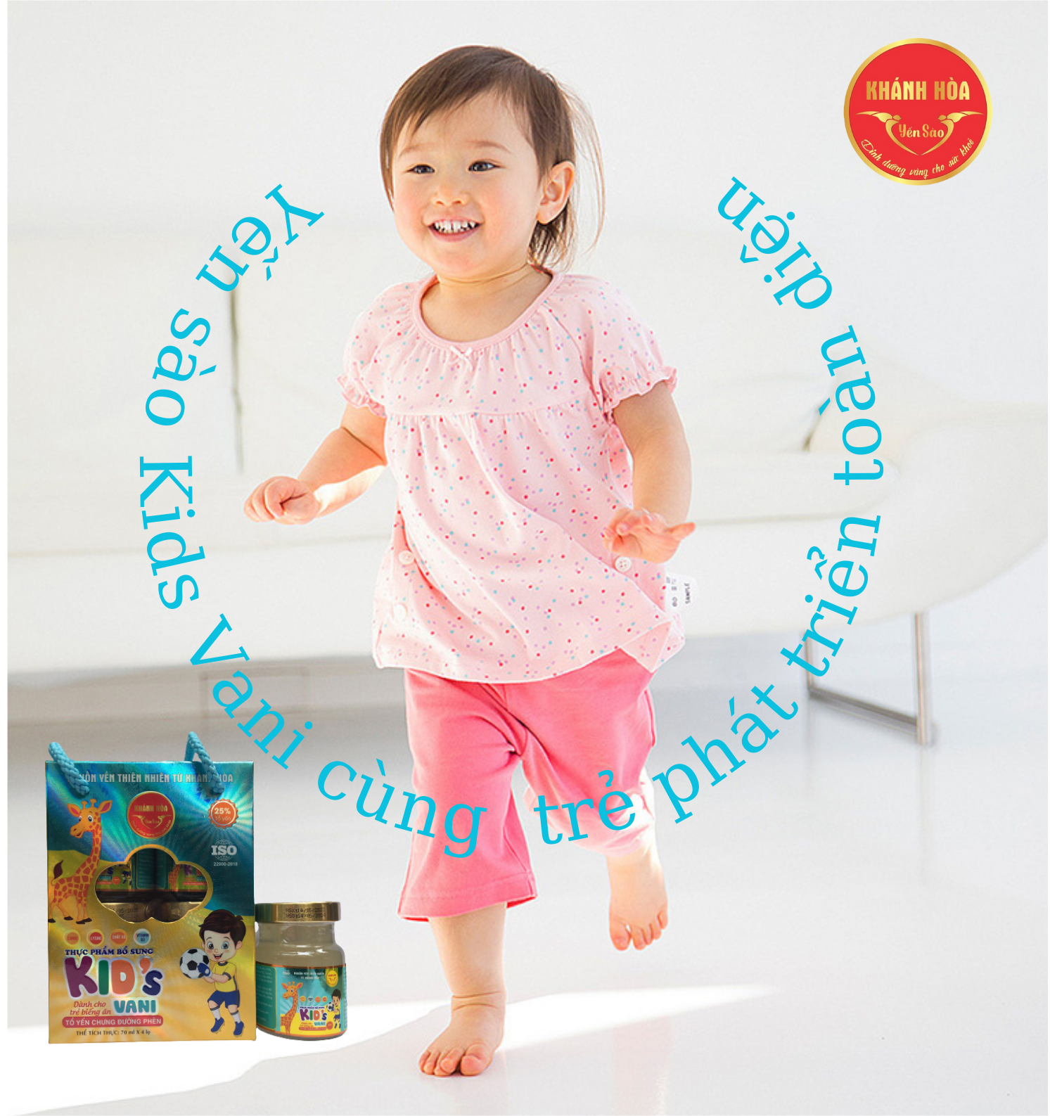 yến sào kids vani cùng trẻ phát triển toàn diện